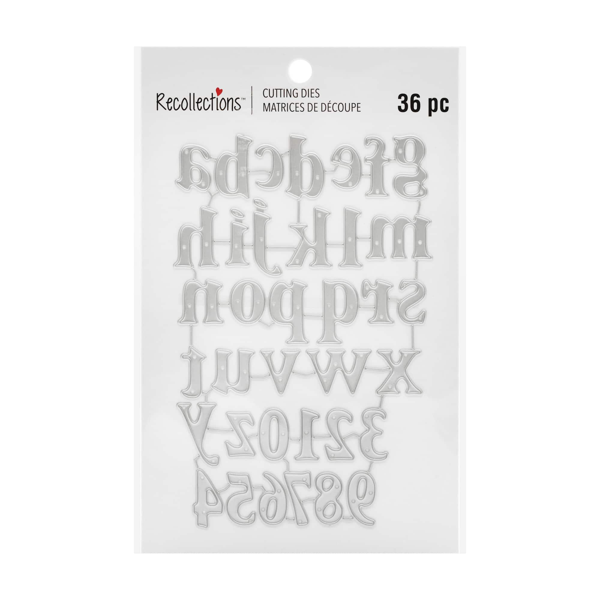Alphabet & Number Cutting Die by Recollections™